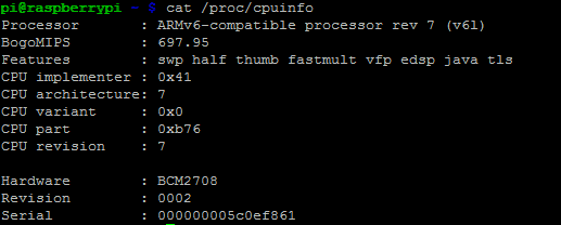 Objevte informace o procesoru Raspberry Pi