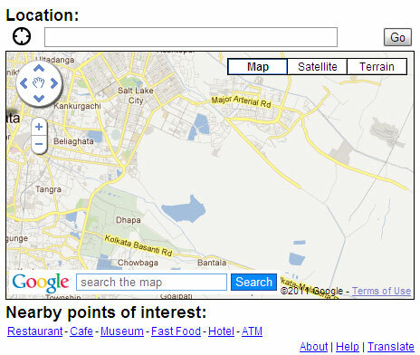 google map chrome extension