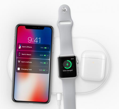 Apple konečně ruší AirPower bezdrátové nabíjecí matice iphonex pro nabíjení vložených doků