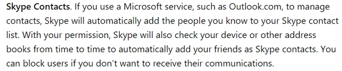 Skype kontakty zásady ochrany osobních údajů