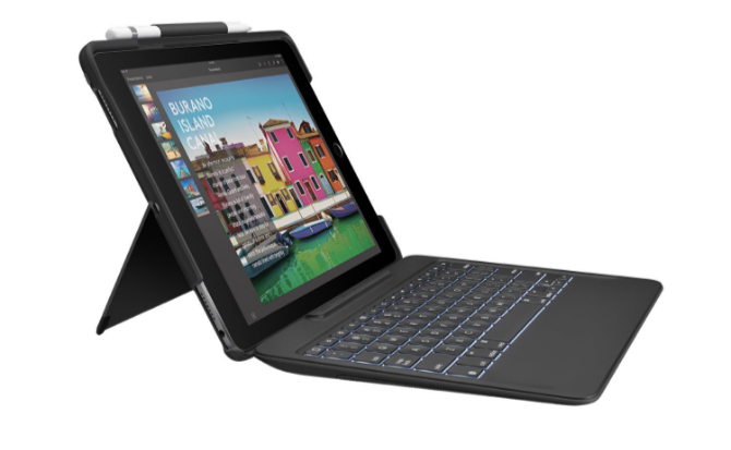 Pouzdro na klávesnici Logitech Slim Combo iPad Pro