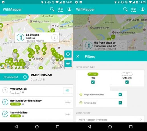 Vylepšete svůj Wi-Fi signál doma i venku s těmito aplikacemi Android WifiMapper Screenshot One