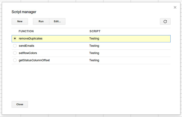 Zvyšte produktivitu pomocí těchto vynikajících skriptů Google Spreadsheet Scripts Google Spreadsheet skripty Manager