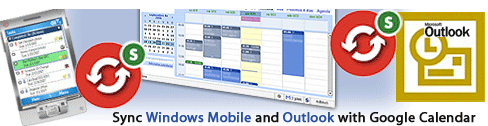 Synchronizace Windows Mobile Phone s aplikací Outlook a Kalendář Google