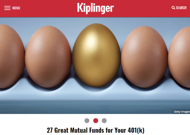 Finanční web společnosti Kiplinger