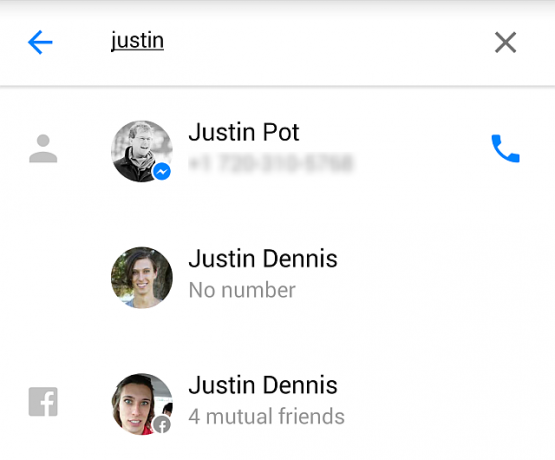 Facebook-Hello-Caller-ID-Dialer-App-Android-Hledání kontaktů