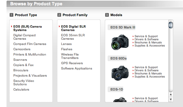 canon eos utility