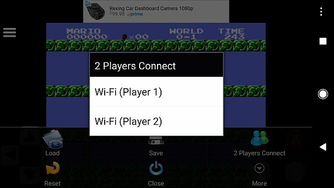 Emulátor 2P NES (NES) pro Android