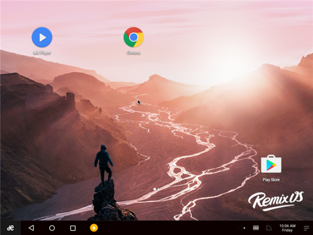 Desktop Remix OS Player