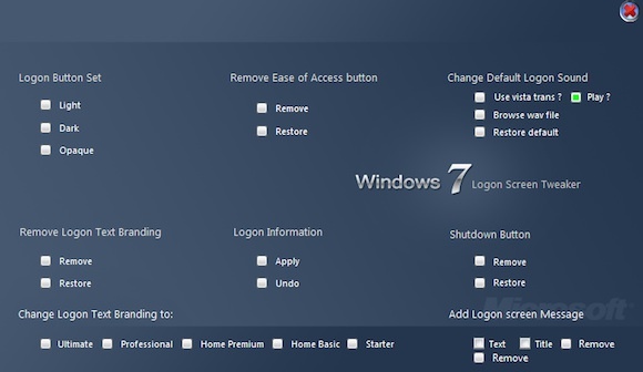 přizpůsobte uvítací obrazovku systému Windows