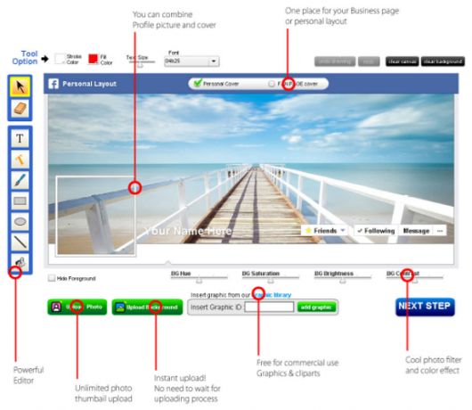 6 nejlepších míst pro navrhování vlastního Facebooku Časová osa krytí Zdarma Časová osa krytí 577x500