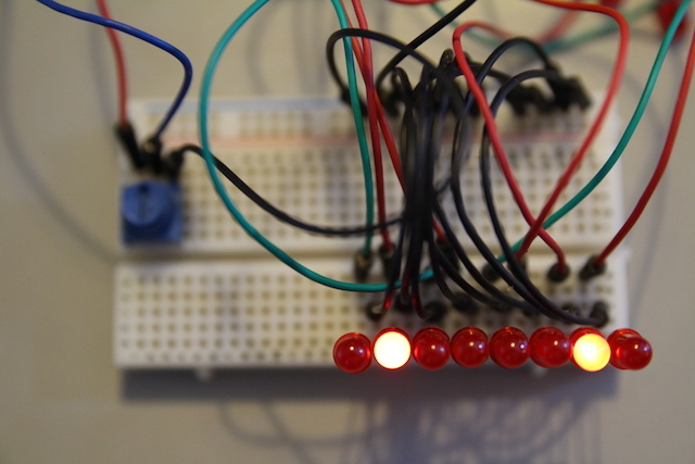 Arduino-LED-venkovní páry