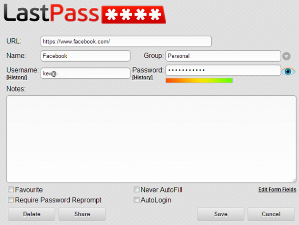 LastPass-Accounts