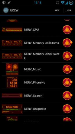 Vytvořte úvodní obrazovku svých snů pomocí super přizpůsobitelné UCCW Widget [Android] uccw 10