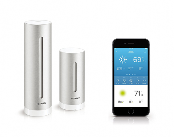 meteorologická stanice smart home netatmo