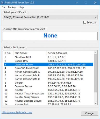 Nástroj Public-DNS-Server