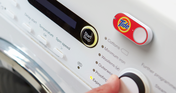 tlačítko amazon dash