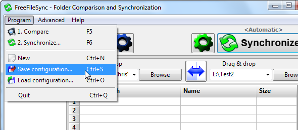 synctoy