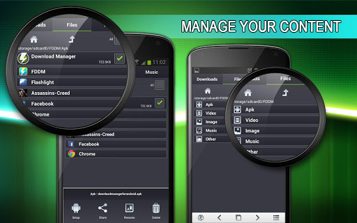 Správce stahování pro Android: Snadné použití Download Manger [Android 2.1+] downloadmanager2