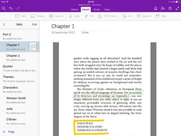 onenote notebook