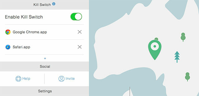 NordVPN pro Mac: Snadná správa soukromí a oblastí v OS X nordvpnkillswitch