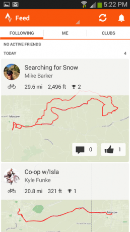 10 Strava - Feed Feed