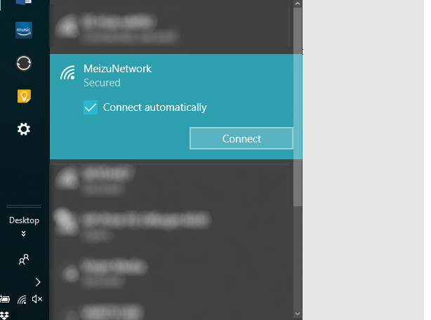 Tethering Android Wi-Fi v systému Windows 10