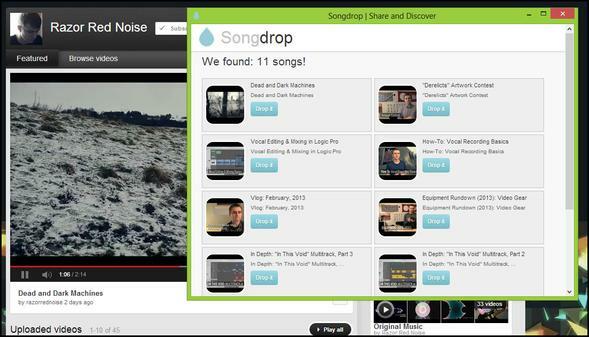 Songdrop: Vaše bezplatná a oblíbená služba pro ukládání skladeb, o které jste dosud nevěděli o Songdrop na YouTube