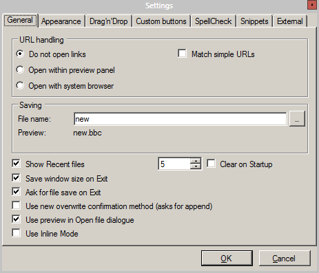 BBCeditor vám umožňuje připravovat a formátovat příspěvky ve fóru offline [Windows] bbce5