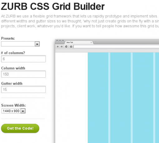 vytvořit css mřížku