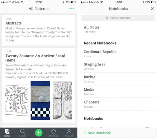 Jak používat Evernote: Neoficiální příručka evernote ios