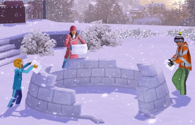Jak udělat The Sims zajímavějším s vlastním obsahem Sims 3 Snow