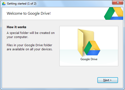Toto je snímání obrazovky jednoho z nejlepších programů Windows zvaného Disk Google