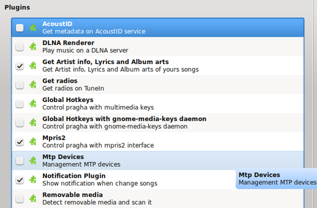 lehké přehrávače-linux-pragha-pluginy