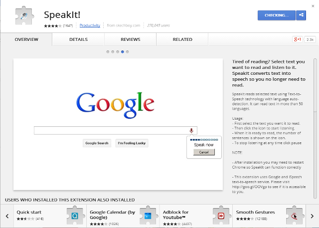 Speakit-for-Chrome