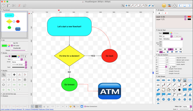 VisualDesigner pro Mac