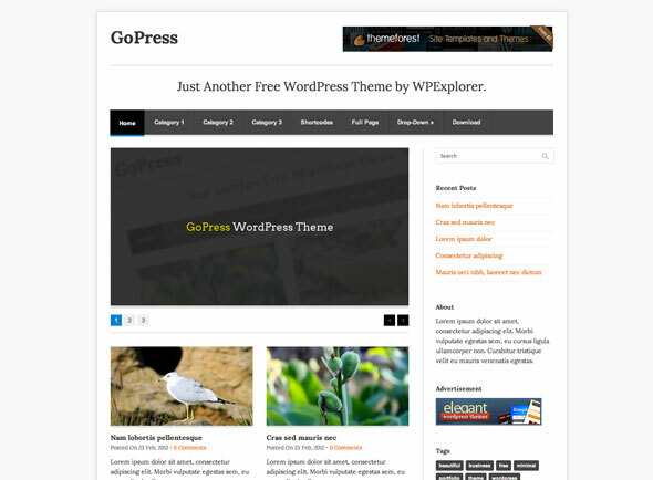 téma časopisu pro wordpress