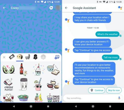 Google Allo Chatování