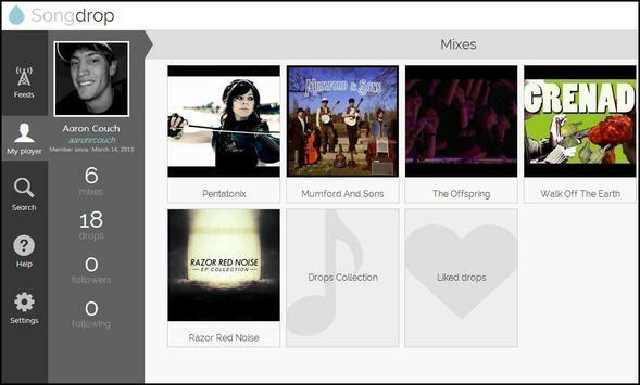 Songdrop: Vaše bezplatná a oblíbená služba pro ukládání skladeb, o které jste dosud nevěděli. Songdrop Můj přehrávač