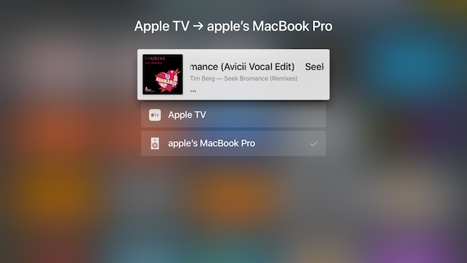 Výstupy Apple TV