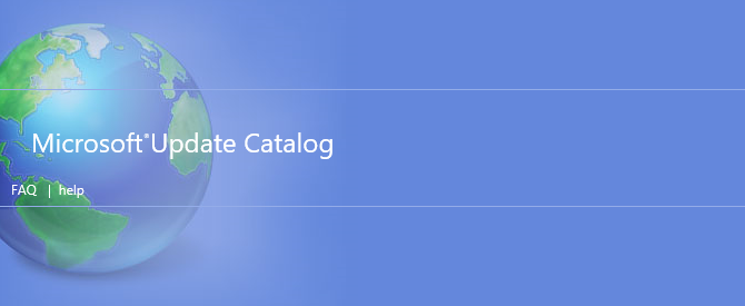 Katalog Microsoft Update