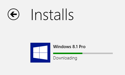 Instalace systému Windows 8.1