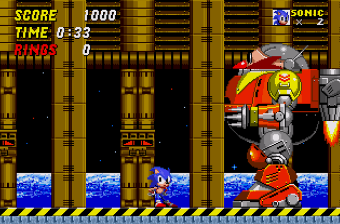 Android TV hry - Sonic 2 