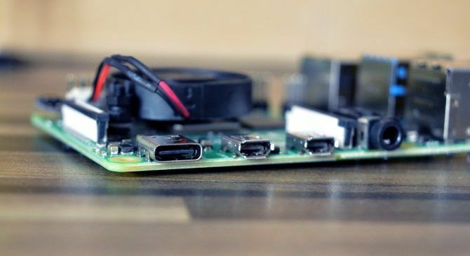 Raspberry Pi 8GB s vložkou ventilátoru