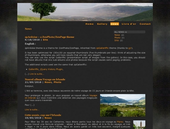 Sdílejte více než jen fotografie s Zenphoto a Zenpage CMS Plugin zpardoise
