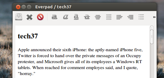 Everpad: Nejlepší Evernote klient pro Ubuntu [Linux] everpad note