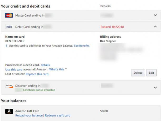 Karta Amazon-Delete-Card