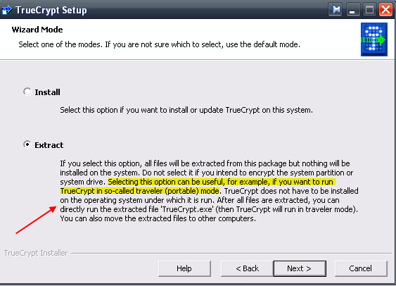 Zašifrujte USB disk pomocí Truecrypt 6.0 travellertruecrypt1a