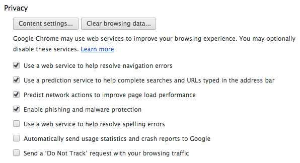 googlechromedonotrack