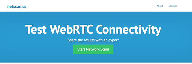 webrtc-netscan